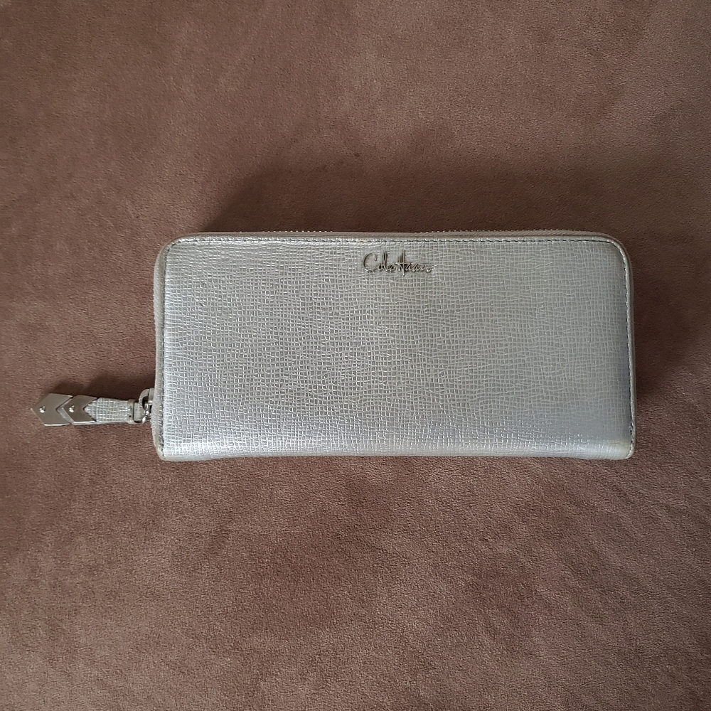 Cole Haan Silver Wallet